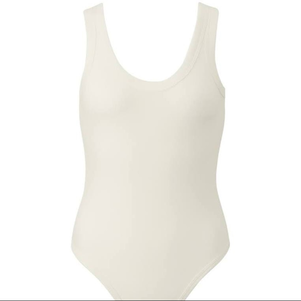 Uniqlo x Alexander Wang Heattech Bodysuit Cream